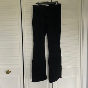 Zara high waisted black denim